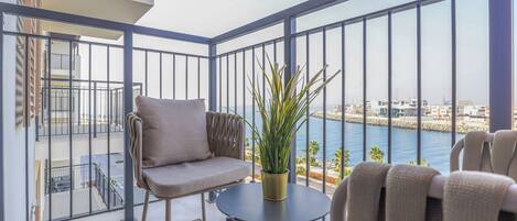 Deluxe-lejlighed | Balkon