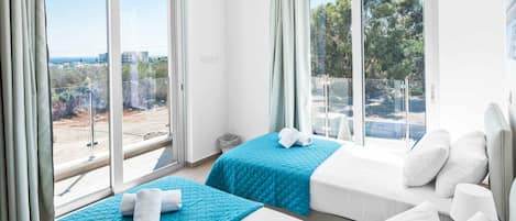 5 chambres, Wi-Fi, literie fournie