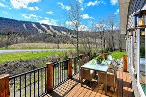 Outdoor dining - Cozy Serene 2bd Finger Lakes Home w/Amazing Views (Naples)