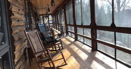 Lodge on Big Brook adjoining state easement<br>Hunter’s/snowmobile paradise