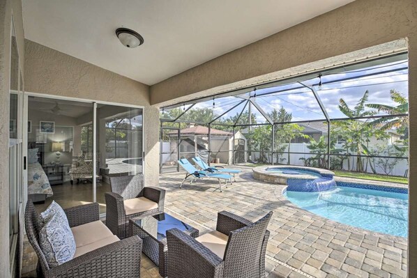 屋外プール、温水プール