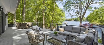 Living the Dream: Luxurious Lakeside Home with New Private Pool and Poolhouse