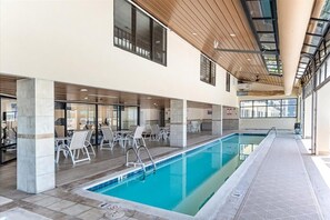 Indoor pool, outdoor pool