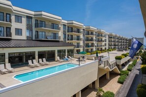 Indoor pool, outdoor pool - North OC Oceanblock Condo 1bed/2 BA  141st (Ocean City)