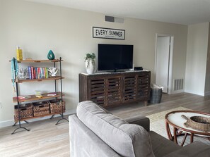 Smart-TV, DVD-Player, Bücher, Videothek