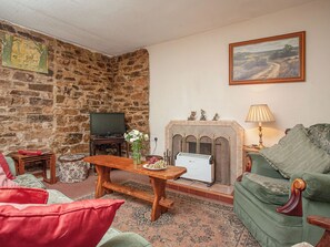 Fireplace - East Hook Holiday Cottages - Clover Cottage (Okehampton)