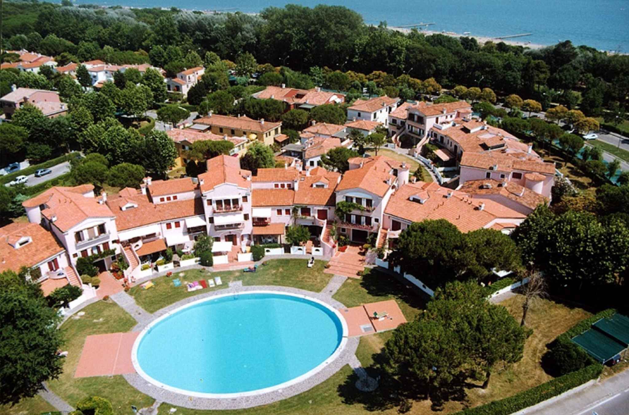 Holiday apartment in the village with swimming pool