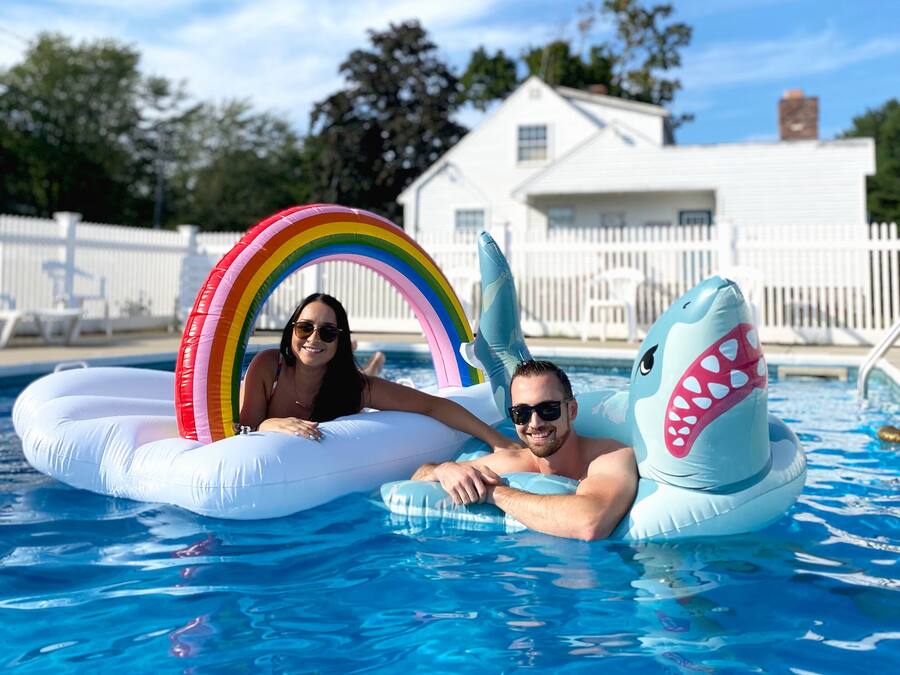 Indoor pool, seasonal outdoor pool, pool umbrellas, sun loungers