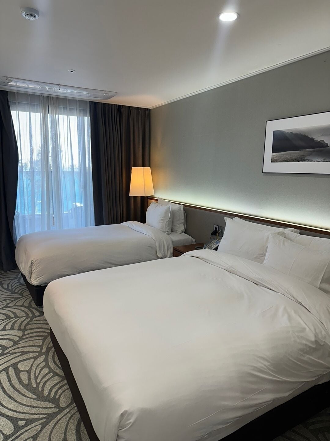 standard room, multiple beds, non smoking, refrigerator | 1 bedroom, down duvets, in-room safe, individually decorated