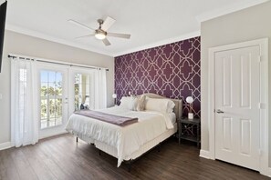 3 bedrooms, iron/ironing board, travel cot, WiFi