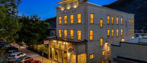 Façade de l’hébergement