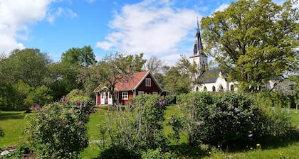 Modern, high-quality renovated Swedish house in an idyllic village setting with free internet