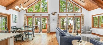 ONE OF A KIND FAMILY BEACH FRONT HOME ON LAKE PETENWELL - PET FRIENDLY