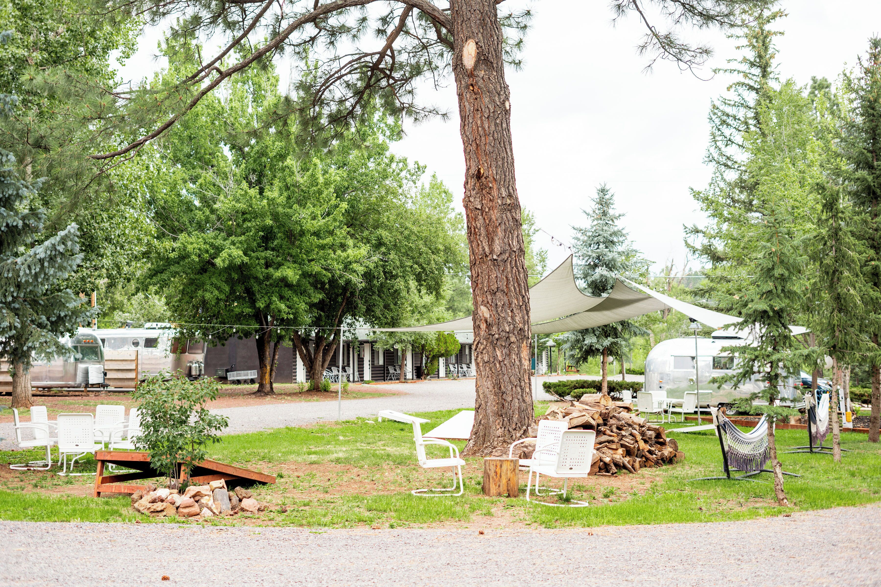 Cabin, Multiple Beds | Courtyard view