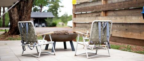 Casa móvil, varias camas | Terraza o patio