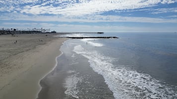 Aan het strand