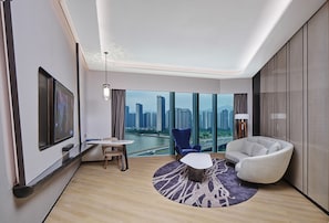 Premium bedding, down duvets, memory-foam beds, minibar