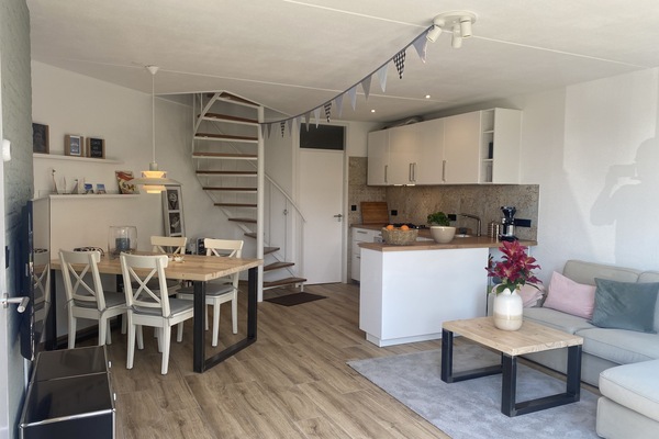 Der offene Wohn- und Essbereich