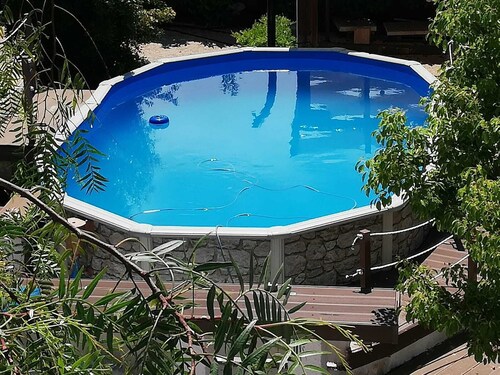 Complesso di ville con piscina