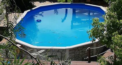 Complesso di ville con piscina