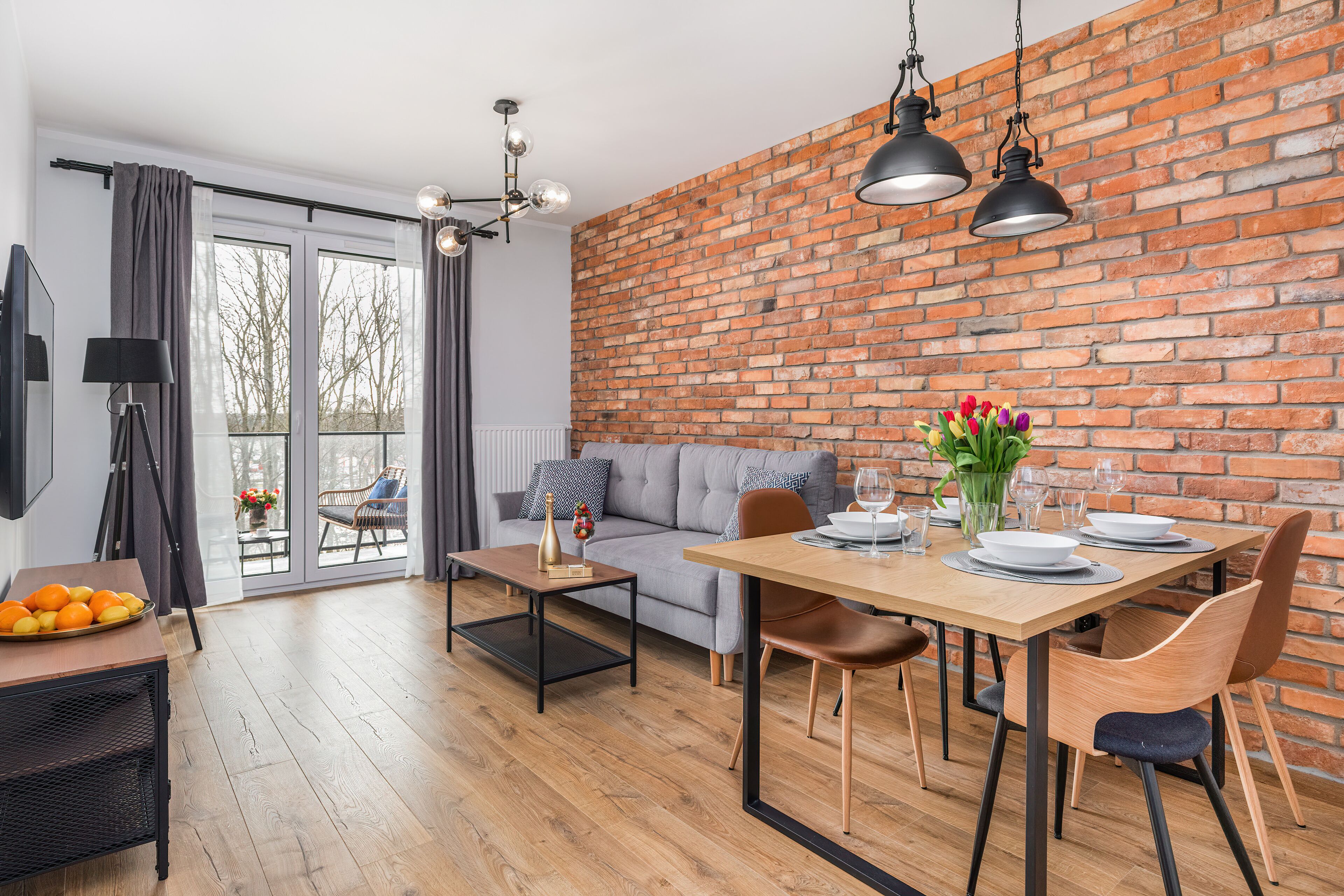 Superior Apartment, 1 Queen Bed with Sofa bed | 1 bedroom, iron/ironing board, bed sheets