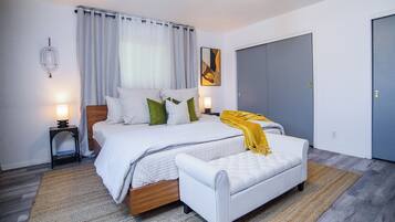 4 habitaciones, tabla de planchar con plancha y wifi gratis