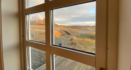 Beautiful home between glacier and sea, Iceland
