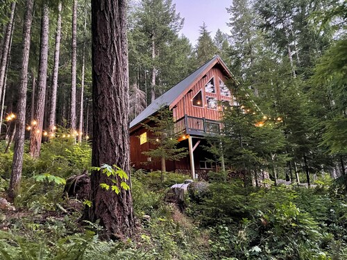 Tri-level, 10-guest, 4 bedroom, 2 bathroom home with hot tub and game room.