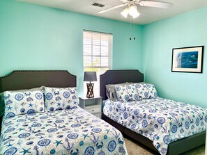 2 chambres, accès au Wi-Fi (inclus), literie fournie