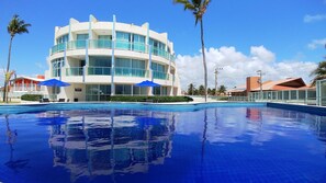 Front of property - Areias do Mar | 2 Quartos, Terraço e Frente ao Mar A101 (Barra de São Miguel)
