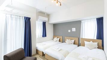 トリプルルーム | 1 室のベッドルーム、WiFi (無料)