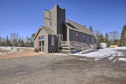 Renovated Historic Church Along Namekagon River!