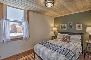 2 habitaciones, escritorio, internet y ropa de cama 