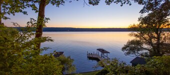 Seneca Lake Waterfront Home with Sauna, Game Room & Finger Lakes Wine Trail