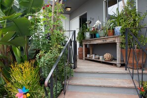 Fassade der Unterkunft