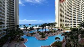 Indoor pool, outdoor pool