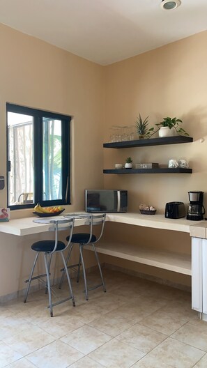 Dining - Beautiful beachfront loft in Celestun (Celestún)
