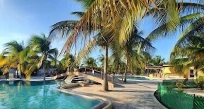 Beautiful beachfront loft in Celestun