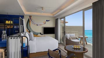 1 bedroom, Egyptian cotton sheets, premium bedding, down duvets