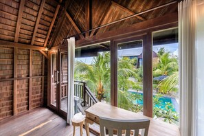 Deluxe Bungalow | Living area - BB Garden Resort (Canggu)