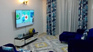 Apartment, 1 Bedroom | Living area - Stay.Plus Seville Apartments Shanzu (Mombasa)