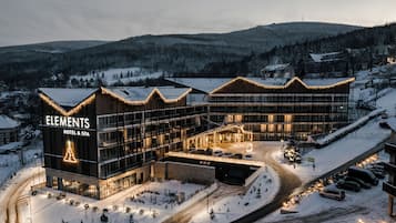 Fachada de la propiedad