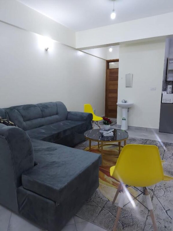 Apartment, 1 Bedroom | Living area - Stay.Plus Coral Apartment Nyali (Mombasa)