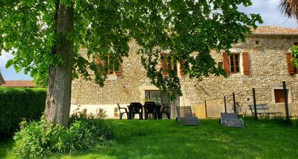Cottage on the farm under the lime trees