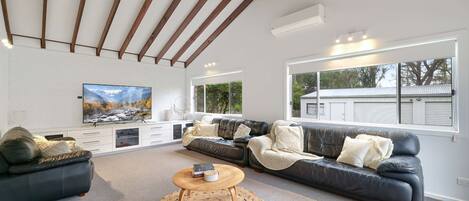 Smart TV, video games, table football