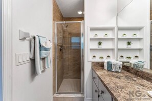 Hair dryer, towels