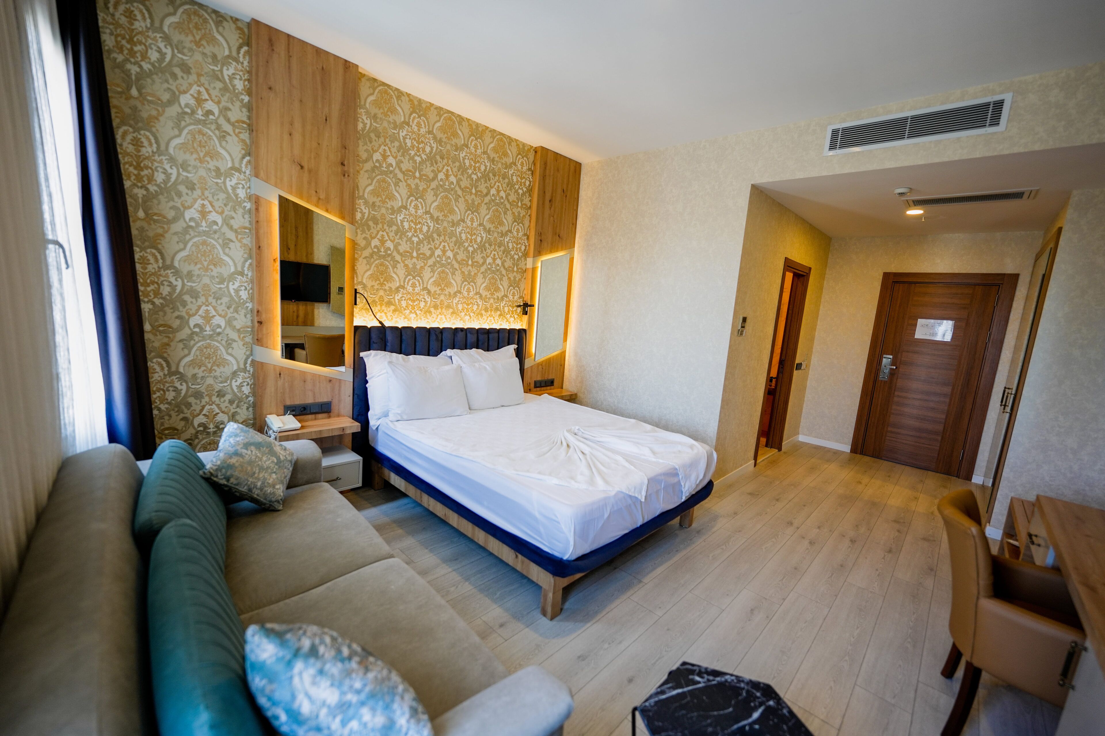 superior quadruple room | 1 bedroom, minibar, in-room safe, soundproofing