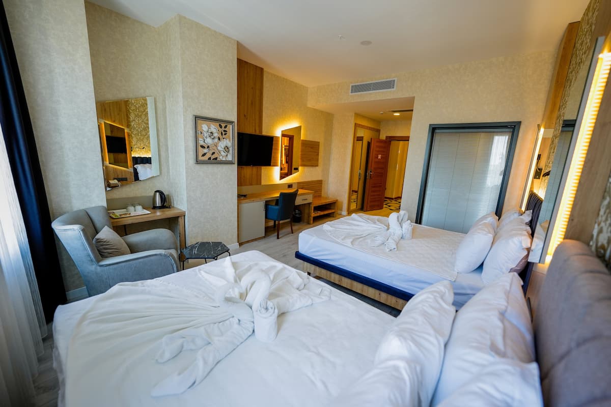standard double or twin room | 1 bedroom, minibar, in-room safe, soundproofing