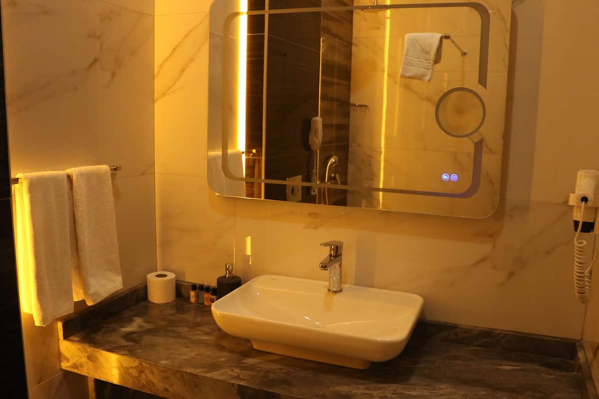 standard double or twin room | bathroom sink