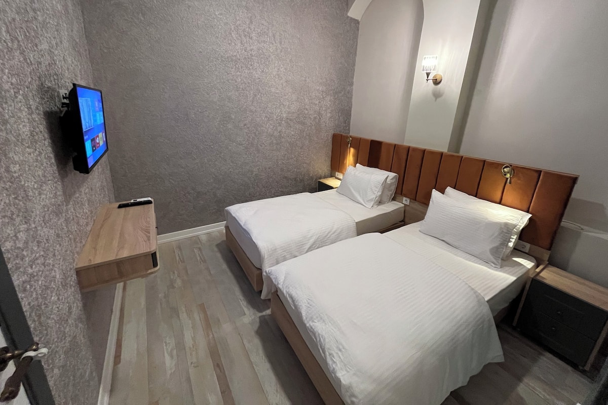 Chambre Standard Double ou avec lits jumeaux | 1 chambre, draps en coton égyptien, literie de qualité supérieure